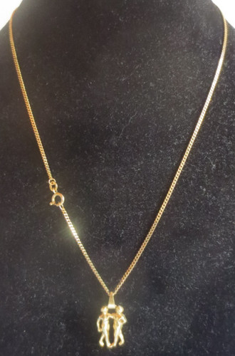 Goldkette anhänger zwilling - anhänger,